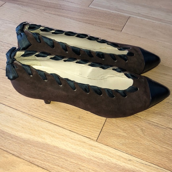 🔥 OFFER🔥Vintage Tokio Kumagai París. Brown suede - Picture 7 of 7